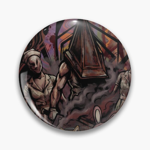 Item preview, Silent Hill Pyramid Head – Rust Helmet Horror Legend designed and sold by Senpaiwaves.