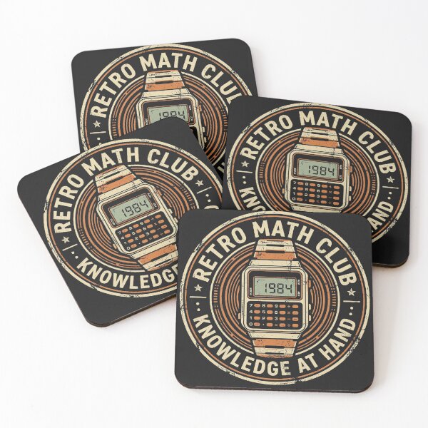 Item preview, Retro Math Club 1984 Vintage Calculator Watch designed and sold by AdyKurniawan.