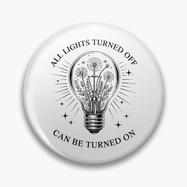 Item preview, All lights turned off mental health matters  designed and sold by sailorjessiArt.