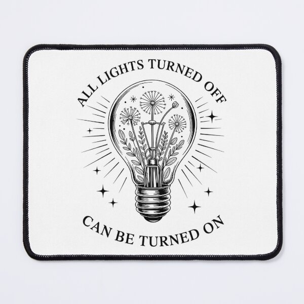 Item preview, All lights turned off mental health matters designed and sold by sailorjessiArt.
