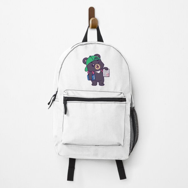 Item preview, Cute Student Bear with A Plus Report Card Cartoon designed and sold by rarebutnocar.