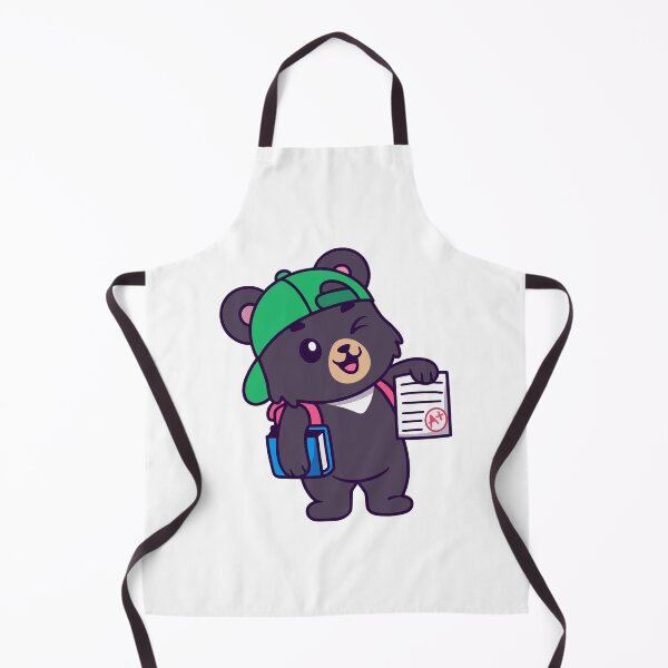 Item preview, Cute Student Bear with A Plus Report Card Cartoon designed and sold by rarebutnocar.