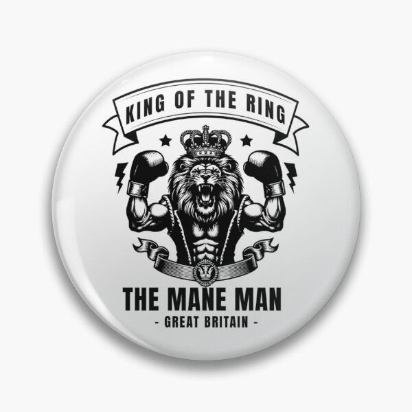 Item preview, King of the Ring A lion wearing boxing gloves and posing, displaying his regalness mane Classic T-Shirt designed and sold by J4mgr3m4r.