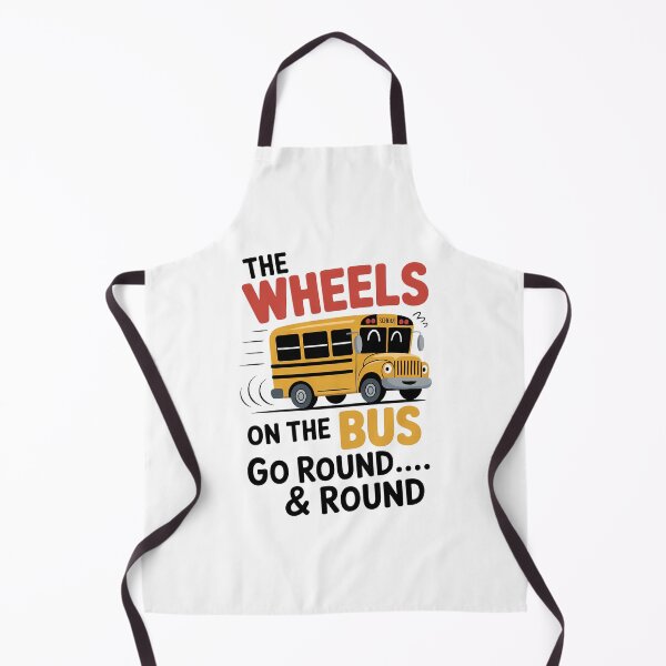 Item preview, Back to School The Wheels On The Bus Toddler designed and sold by sailorjessiArt.