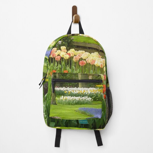 Aperçu de l'œuvre Festival des tulipes de Keukenhof, Pays-Bas - Jardin printanier | Fleurs et art floral emblématiques des Pays-Bas créée et vendue par Ross.A.Campbell.