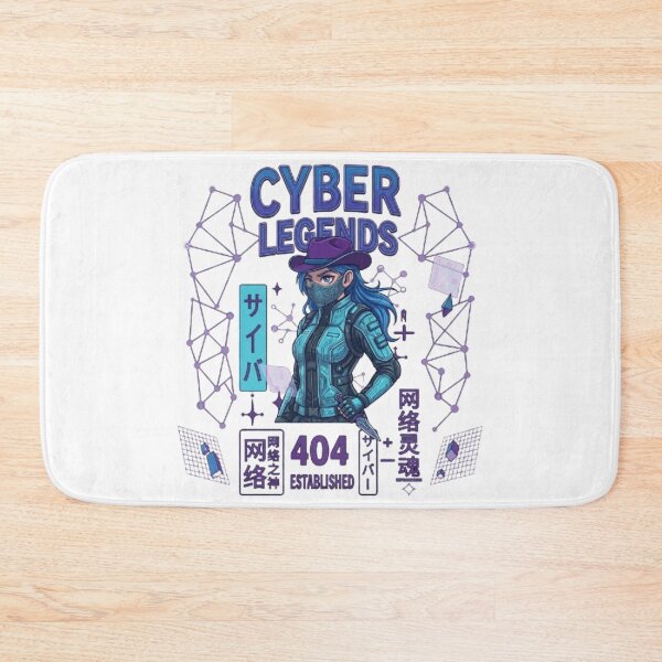 Item preview, Cyber Legends hacker in futuristic neon style designed and sold by Ahmedsyde.