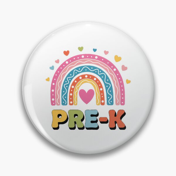 Item preview, Back to School Rainbow Happy First Day of Pre-K designed and sold by sailorjessiArt.