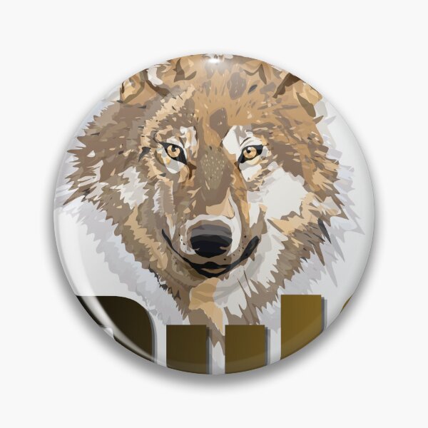 Artikelvorschau, Kunst mit dem Krafttier Wildwolf entworfen und verkauft von vibecraft_studio2.