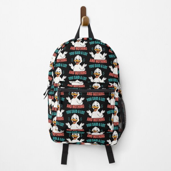Item preview, You Said A Lot And Nothing Funny Duck Quote designed and sold by TeeTimeTreasure.