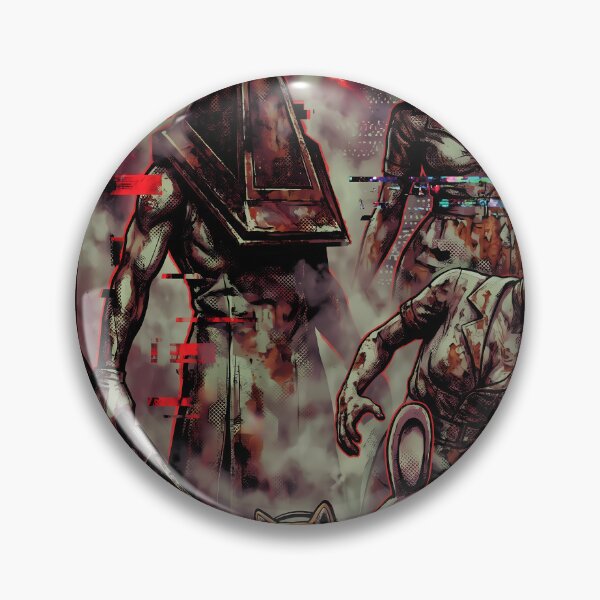Item preview, Retro Silent Hill Pyramid Head – Psychological Terror Art designed and sold by Senpaiwaves.