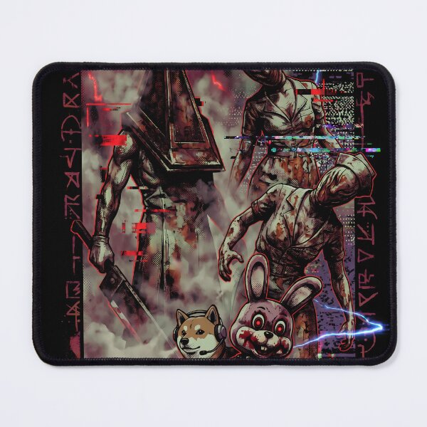 Item preview, Retro Silent Hill Pyramid Head – Psychological Terror Art designed and sold by Senpaiwaves.