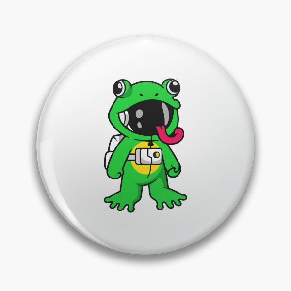 Item preview, Cute Frog Astronaut with Space Helmet Cartoon designed and sold by rarebutnocar.