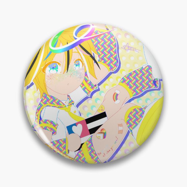 Item preview, Cishet Pride Kagamine Len designed and sold by Stela | Deijī ★.