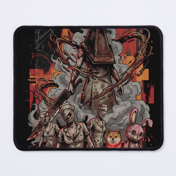 Item preview, Silent Hill Pyramid Head Fog – Rust & Blood Monster designed and sold by Senpaiwaves.
