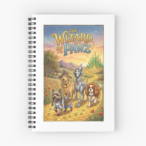Item preview, The Wizard of Pawz - Funny Dog Movie Poster Parody designed and sold by PupFiction26.