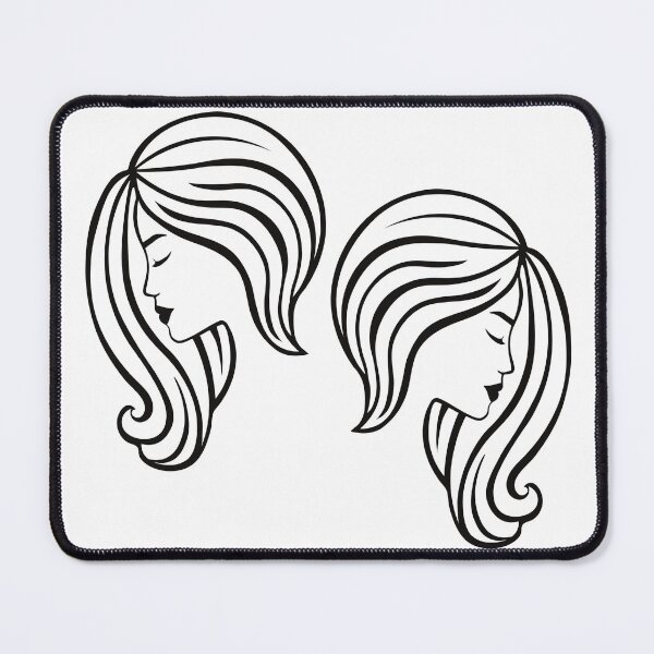 Item preview, Gemini Twins Astrology Celestial Art designed and sold by debbiebento.