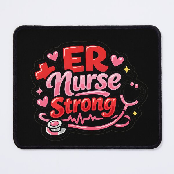Item preview, ER Nurse Strong Sticker | ER Nurse Gift | Nurse Life designed and sold by VaultVibes.