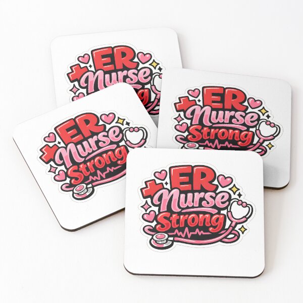 Item preview, ER Nurse Strong Sticker | ER Nurse Gift | Nurse Life designed and sold by VaultVibes.