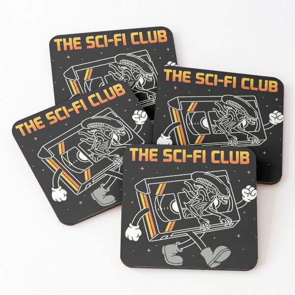 Item preview, The Sci-Fi Club Retro VHS Space Monster designed and sold by AdyKurniawan.