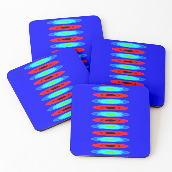 Item preview, Abstract Pattern "Flying saucers"  designed and sold by Gluecknika.
