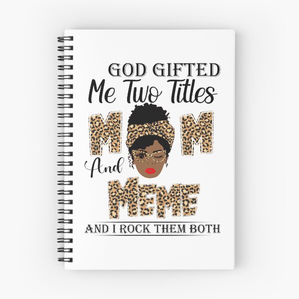 Item preview, Womens God Gifted Me Two Titles Mom And Meme And I Rock Them Both designed and sold by GabbyKash.