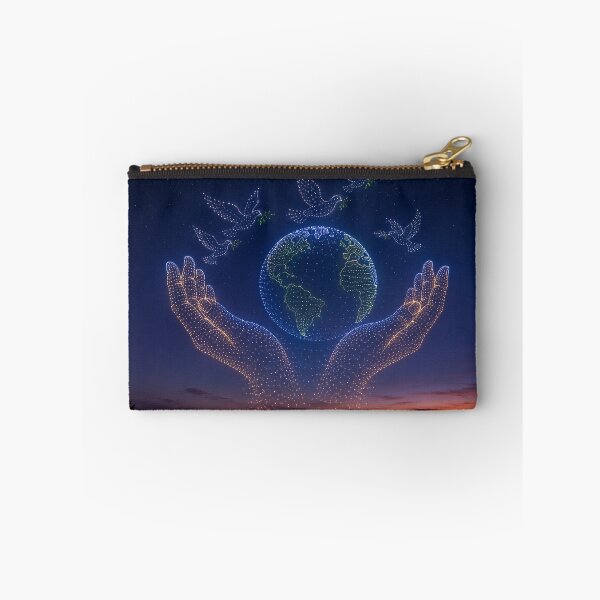 Item preview, Guardians of the World Made With Drones designed and sold by JcAbstractArt.