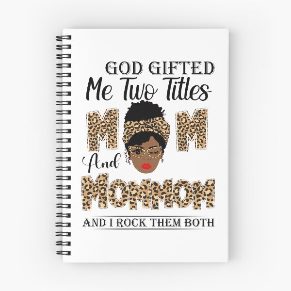 Item preview, God Gifted Me Two Titles Mom And Mommom And I Rock Them Both designed and sold by GabbyKash.