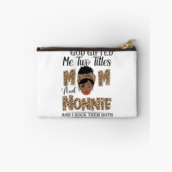 Item preview, Womens God Gifted Me Two Titles Mom And Nonnie And I Rock Them Both designed and sold by GabbyKash.