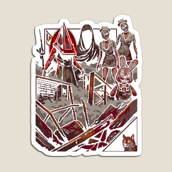 Item preview, Silent Hill Pyramid Head Red Triangle – Executioner Art designed and sold by Senpaiwaves.