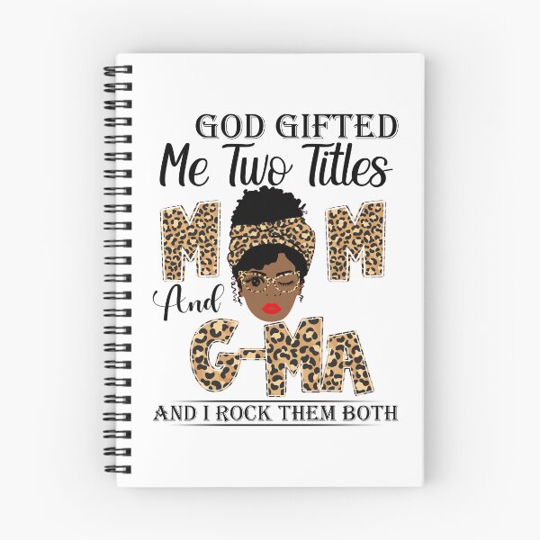 Item preview, God Gifted Me Two Titles Mom And G-Ma And I Rock Them Both designed and sold by GabbyKash.