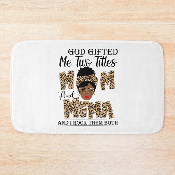 Item preview, Womens God Gifted Me Two Titles Mom And Mema And I Rock Them Both designed and sold by GabbyKash.