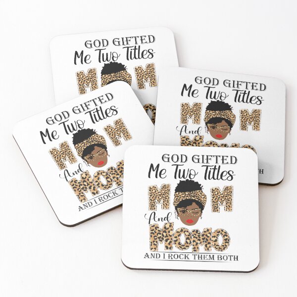 Item preview, Womens God Gifted Me Two Titles Mom And Momo And I Rock Them Both designed and sold by GabbyKash.