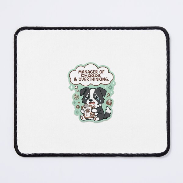Item preview, Manager Of Chaos and Overthinking designed and sold by IntrovertEngineer11.