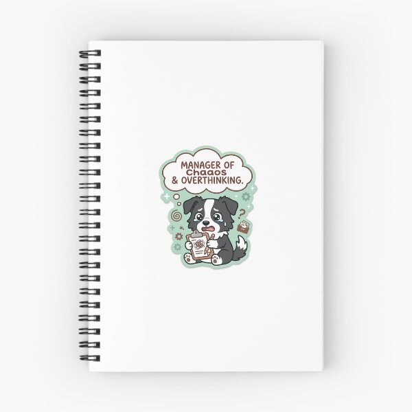 Item preview, Manager Of Chaos and Overthinking designed and sold by IntrovertEngineer11.