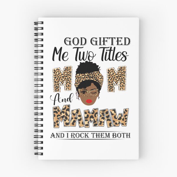 Item preview, Womens God Gifted Me Two Titles Mom And Mamaw And I Rock Them Both designed and sold by GabbyKash.