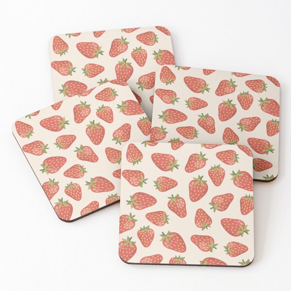 Item preview, Strawberries in Cream designed and sold by HonestiesPrints.