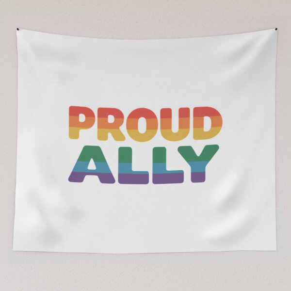 Item preview, Gay Pride Ally  LGBT Friends Proud Ally designed and sold by sailorjessiArt.