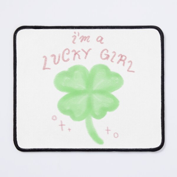 Item preview, I’m a Lucky Girl Clover Curly designed and sold by AestheteArchive.