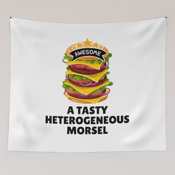 Item preview, The Hamburger - A Tasty Heterogenous Morsel! designed and sold by MPC-Mince-Pies.