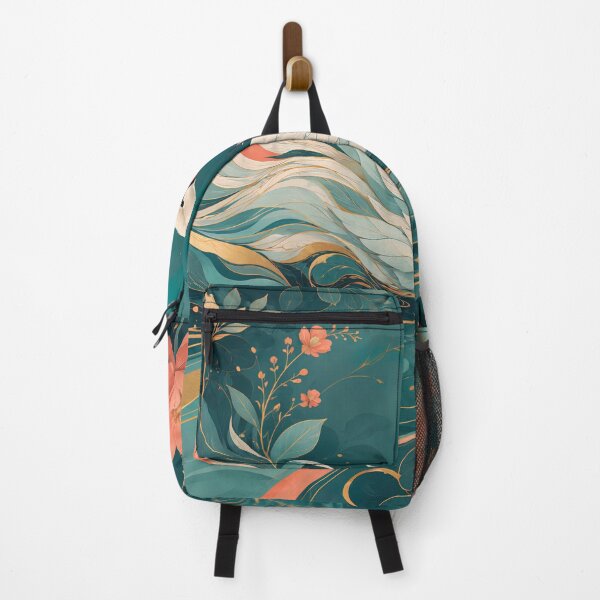 Item preview, Elegant Swan in Tropical Lagoon, Dreamy Botanical Fantasy Art designed and sold by ms_illustration.