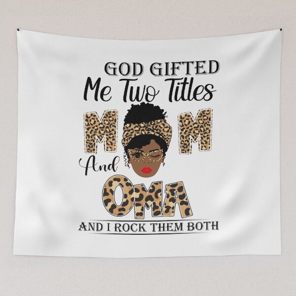 Item preview, Womens God Gifted Me Two Titles Mom And Oma And I Rock Them Both designed and sold by GabbyKash.