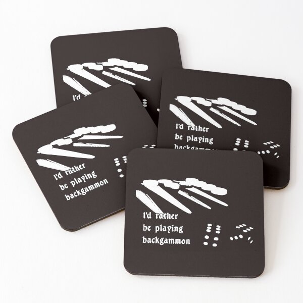Item preview, I'd rather be playing Backgammon designed and sold by bravoalpha.