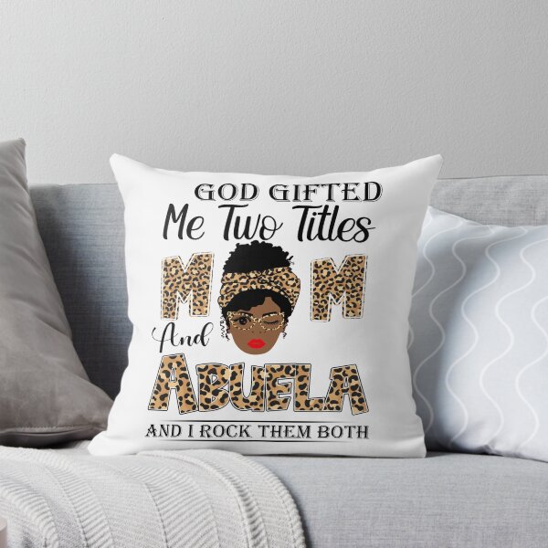Item preview, Womens God Gifted Me Two Titles Mom And Abuela And I Rock Them Both designed and sold by GabbyKash.