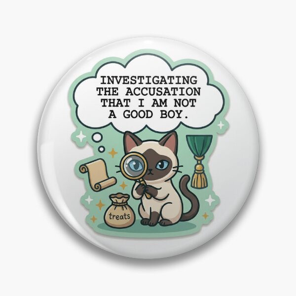 Item preview, Investigating The Accusation That I Am Not a Good Boy designed and sold by IntrovertEngineer11.
