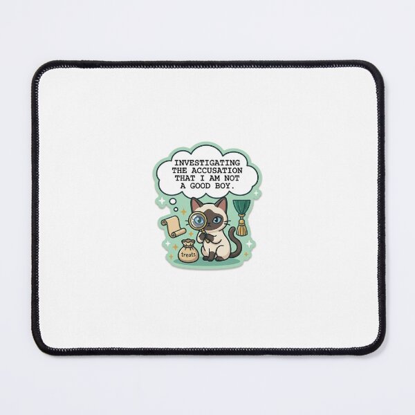 Item preview, Investigating The Accusation That I Am Not a Good Boy designed and sold by IntrovertEngineer11.
