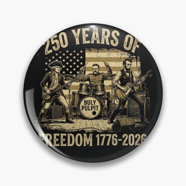 Item preview, 250 Years of Freedom Presidential Rock Band 2026 designed and sold by AdyKurniawan.