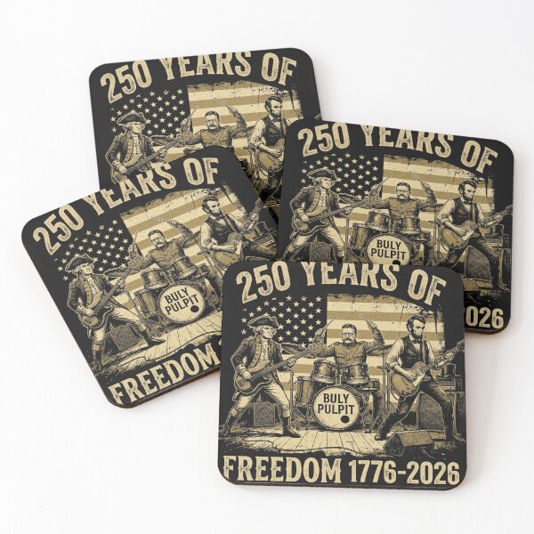 Item preview, 250 Years of Freedom Presidential Rock Band 2026 designed and sold by AdyKurniawan.