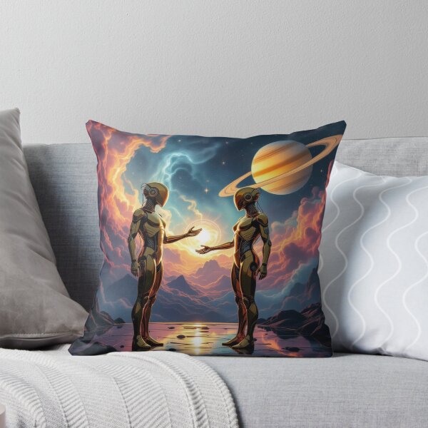 Item preview, Cosmic Connection – Two souls of steel in a moment of light between Saturnian dreams and stardust designed and sold by FotoworldEdel.