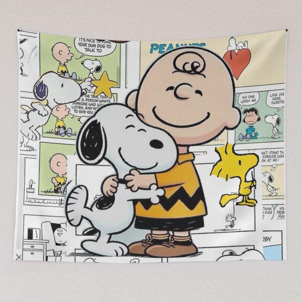 Item preview, Poster Charlie Brown And Snoopy Friendship designed and sold by samuelBetrand.