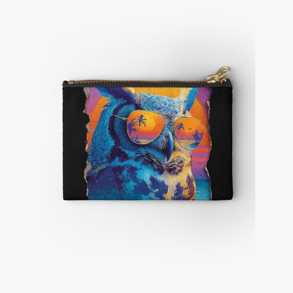 Item preview, Cute Owl with Sunglasses Sunset Beach Tropical Animal Summer designed and sold by Littermin.